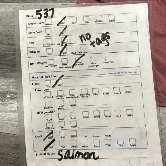 Fabletics Salmon Red Mens 33x7 Training Shorts Activewear Sporty Zip‎ Pockets - Picture 8 of 8